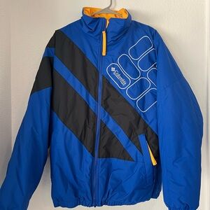 Columbia Yellow and Blue Jacket